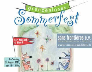 Flyer Sommerfest 2011