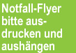 Notfall-Flyer