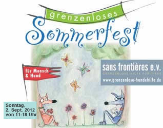 Flyer Sommerfest 2012