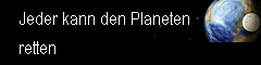 Jeder kann den Planeten retten
